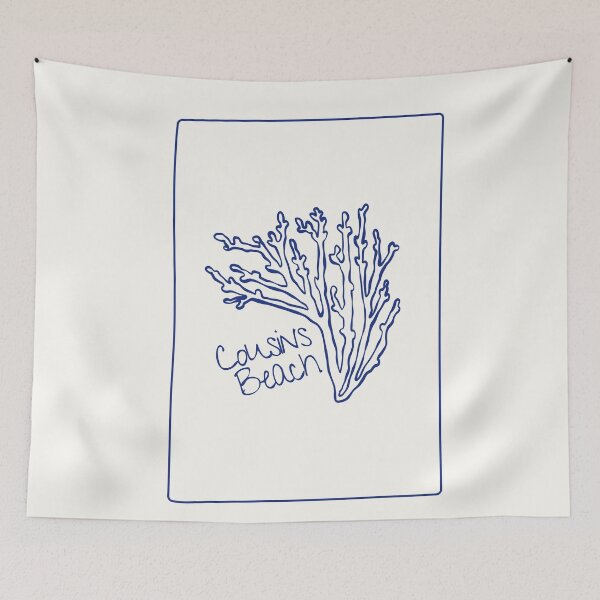 Item preview, cousins beach simple coastal subtle print designed and sold by amyshira7.