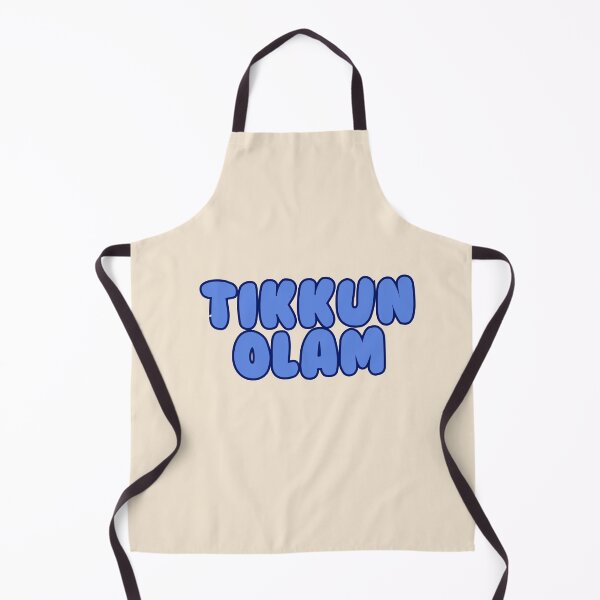 Item preview, tikkun olam blue duotone bubbly letters - jewish value designed and sold by jessicaleah15.