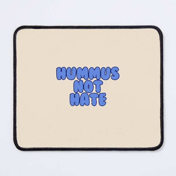 Item preview, SPREAD HUMMUS NOT HATE BLUE DUOTONE - JEWISH VALUES designed and sold by jessicaleah15.