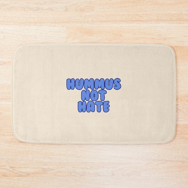 Item preview, SPREAD HUMMUS NOT HATE BLUE DUOTONE - JEWISH VALUES designed and sold by jessicaleah15.
