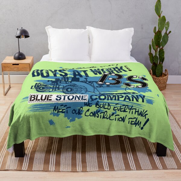 Item preview, boys at work blue stone company designed and sold by  Bride of the desert.