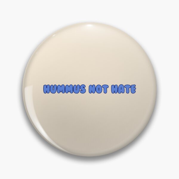 Item preview, SPREAD HUMMUS NOT HATE BLUE DUOTONE - JEWISH VALUES designed and sold by jessicaleah15.
