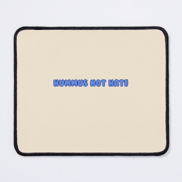 Item preview, SPREAD HUMMUS NOT HATE BLUE DUOTONE - JEWISH VALUES designed and sold by jessicaleah15.