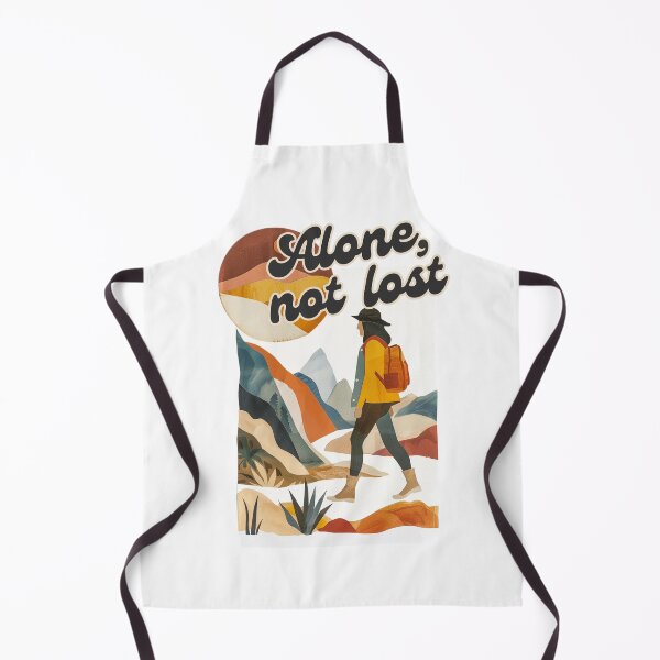 Item preview, Alone Not Lost – Empowering Travel Quote designed and sold by RoadNesters.