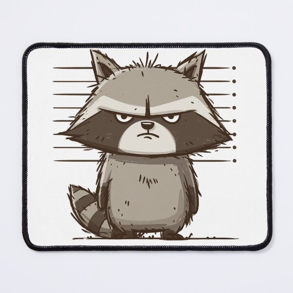 Item preview, I Came. I Saw. I Wrecked Everything – Funny Raccoon Chaos Art designed and sold by Critters & Quirks.