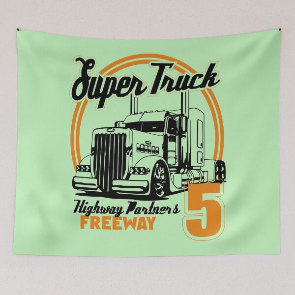 Item preview, super truck highway partner designed and sold by  Bride of the desert.
