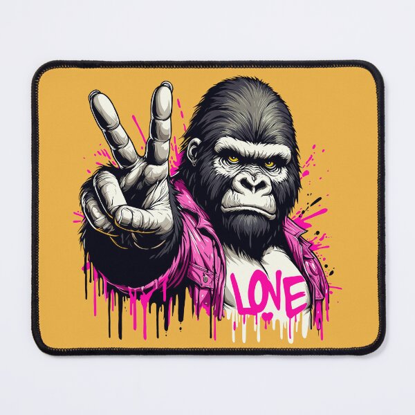 Item preview, Gorilla Wanting Peace designed and sold by Ghost on Toast.