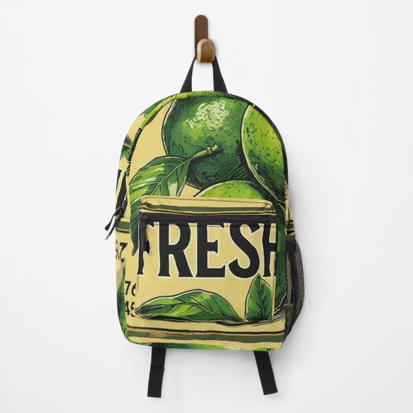 Item preview, Fresh Limes Crate Label designed and sold by Rue Market.