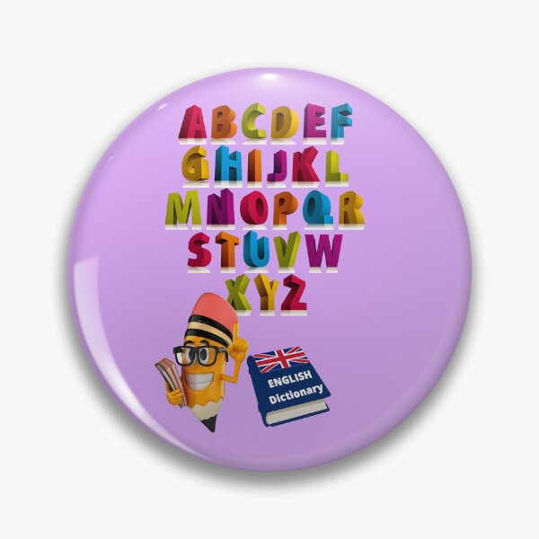 Item preview, Learn English Alphabet  designed and sold by  Bride of the desert.