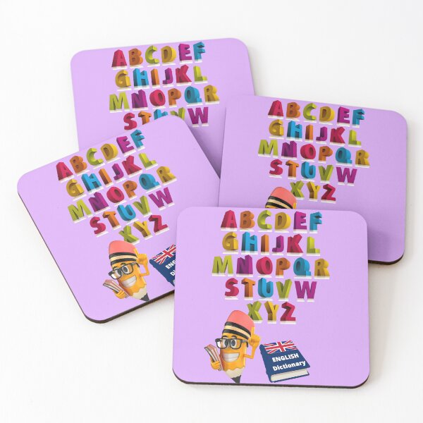 Item preview, Learn English Alphabet  designed and sold by  Bride of the desert.