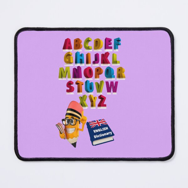 Item preview, Learn English Alphabet designed and sold by Bride of the desert.