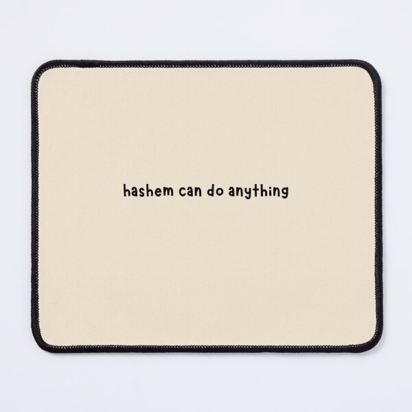 Item preview, hashem can do anything classic black classic jewish culture designed and sold by jessicaleah15.