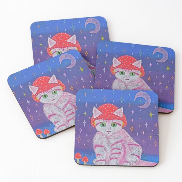Item preview, Meowshroom designed and sold by Hallucinogenius.