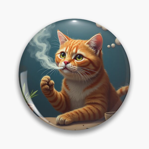 Item preview, cat on catnip designed and sold by CipherCreator.