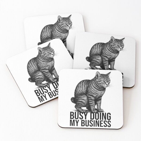 Item preview, Busy doing my business designed and sold by xndrlab.