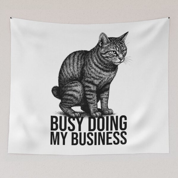 Item preview, Busy doing my business designed and sold by xndrlab.