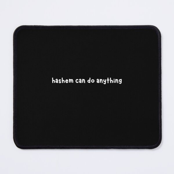 Item preview, Hashem can do anything black - jewish pride - white designed and sold by jessicaleah15.