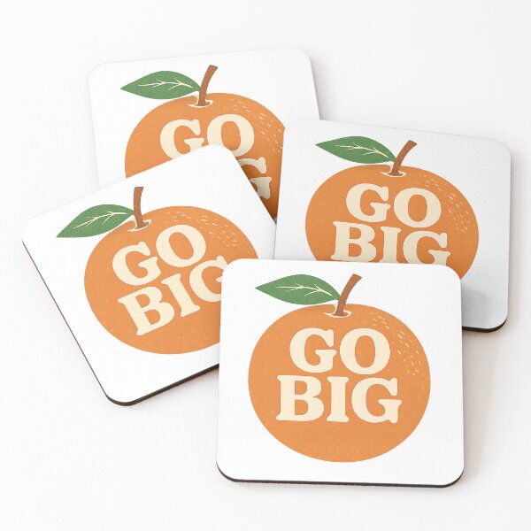 Item preview, Inspirational Orange Block Print Graphic designed and sold by OldSouthTraditions.