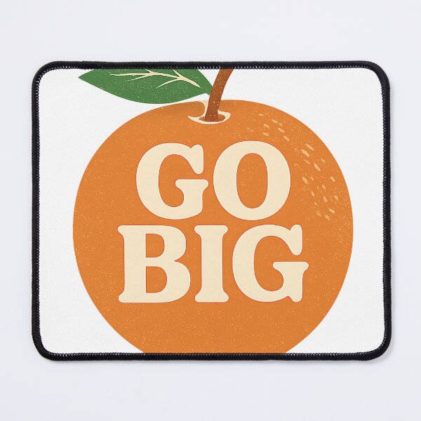 Item preview, Inspirational Orange Block Print Graphic designed and sold by OldSouthTraditions.