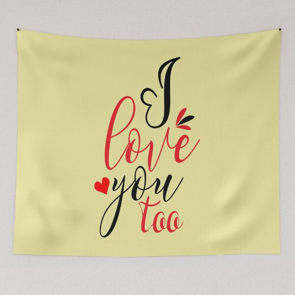 Item preview, i love you designed and sold by  Bride of the desert.