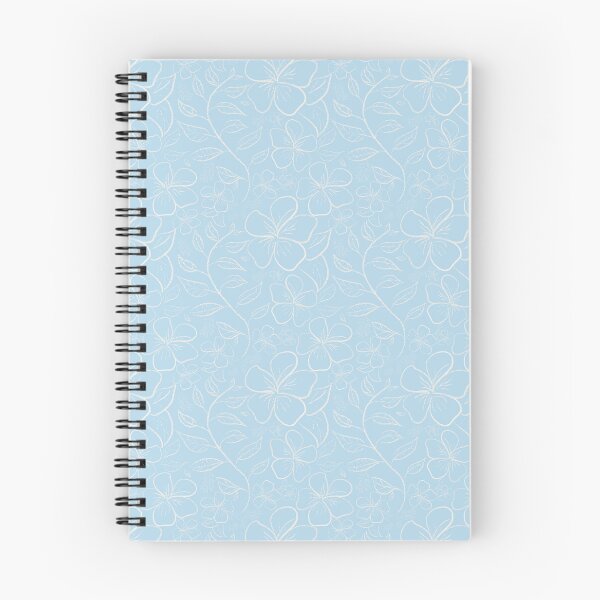 Item preview, Sky Blue Blooms - Whimsical Cottagecore Botanical Floral designed and sold by holu_designs.