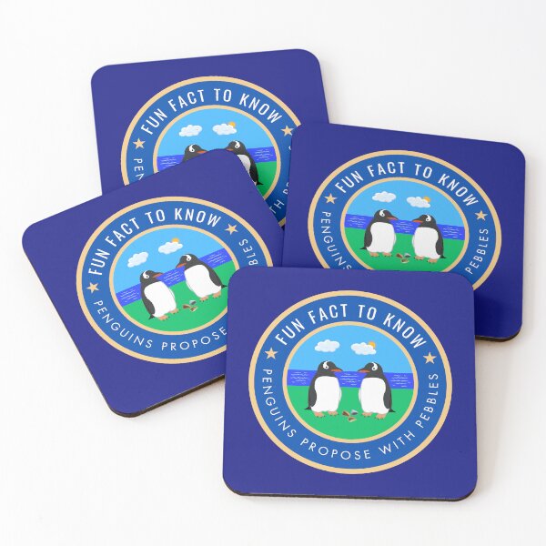 Item preview, Fun fact to know Penguins propose with pebbles designed and sold by fev-rocks.