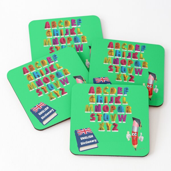 Item preview, Learn English Alphabet  designed and sold by  Bride of the desert.