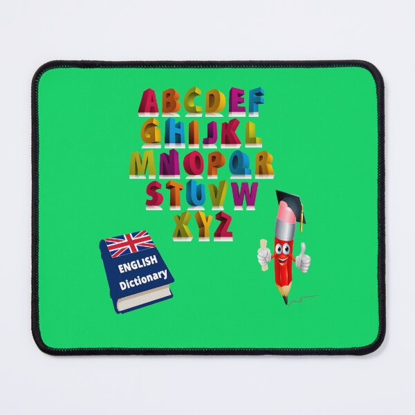 Item preview, Learn English Alphabet designed and sold by Bride of the desert.