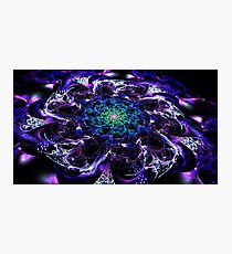 Electrical flower Photographic Print