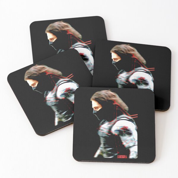 Item preview, Bucky Barnes Thunderbolts Winter Soldier Sebastian Stan Avengers Superhero designed and sold by MichaelBurnLove.