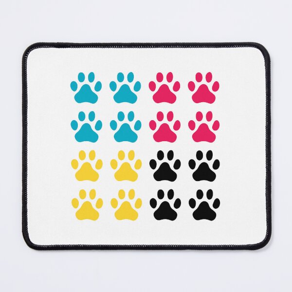 Item preview, Patas de perro multicolor designed and sold by Ben-Schaal.