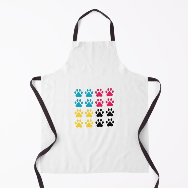 Item preview, Multi color dog paws designed and sold by Ben-Schaal.