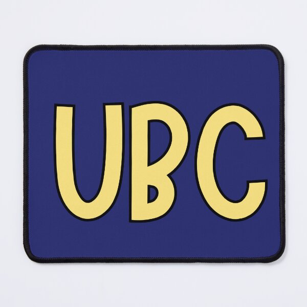Item preview, PASTEL YELLOW RETRO UNIVERSITY OF BRITISH COLUMBIA designed and sold by jessicaleah15.