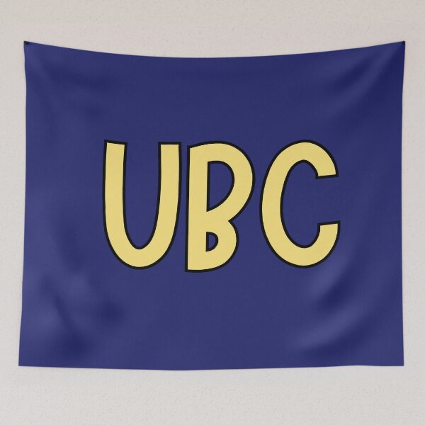 Item preview, PASTEL YELLOW RETRO UNIVERSITY OF BRITISH COLUMBIA  designed and sold by jessicaleah15.
