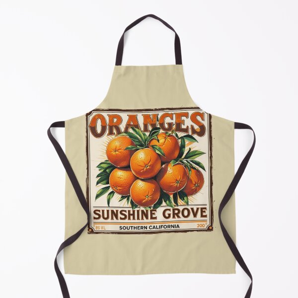 Item preview, Vintage orange create label. designed and sold by Rue Market.
