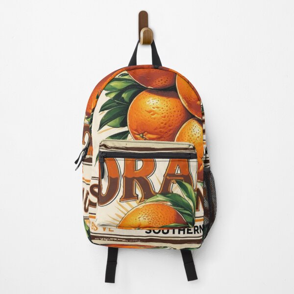 Item preview, Vintage orange create label. designed and sold by Rue Market.