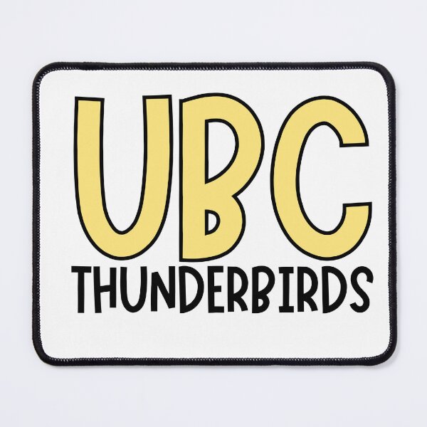 Item preview,  PASTEL YELLOW RETRO UNIVERSITY OF BRITISH COLUMBIA THUNDERBIRDS  designed and sold by jessicaleah15.