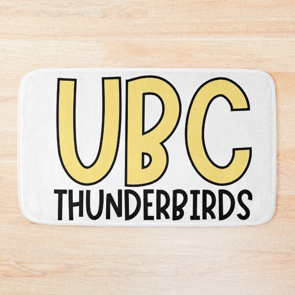 Item preview,  PASTEL YELLOW RETRO UNIVERSITY OF BRITISH COLUMBIA THUNDERBIRDS  designed and sold by jessicaleah15.