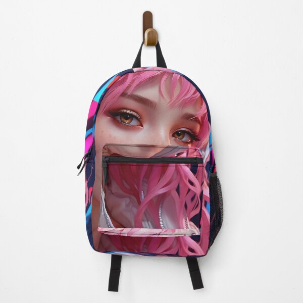 Item preview, Neon‑Dream Anime Heroine designed and sold by TONSNAP.