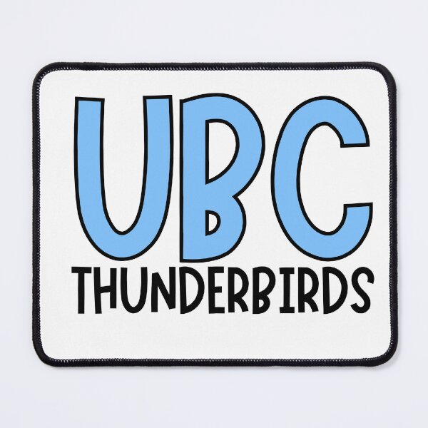 Item preview, PASTEL BLUE UNIVERSITY OF BRITISH COLUMBIA THUNDERBIRDS  designed and sold by jessicaleah15.