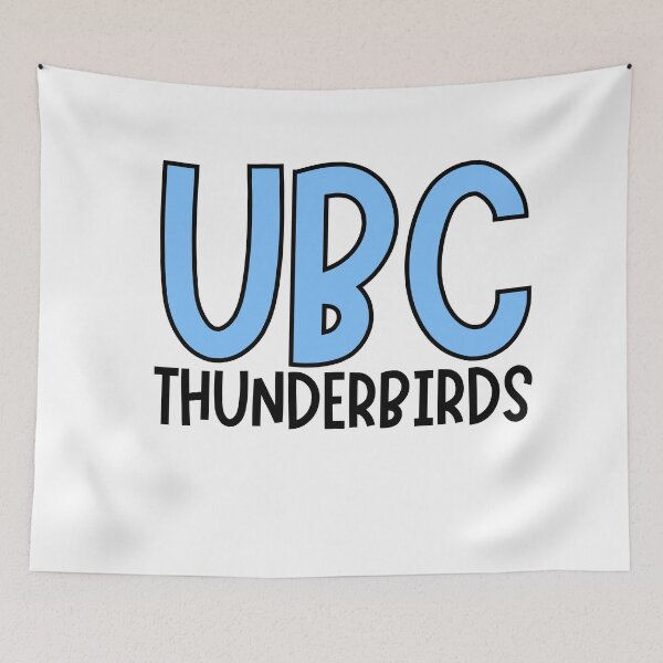Item preview, PASTEL BLUE UNIVERSITY OF BRITISH COLUMBIA THUNDERBIRDS  designed and sold by jessicaleah15.
