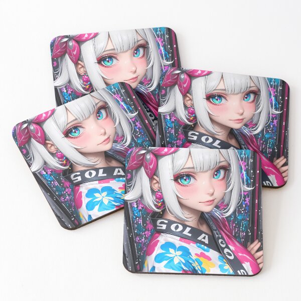 Item preview, little girl Paimon Genshin Impact Cute Modern Yukata Pink Festival Look Anime Girl Waifu Game designed and sold by mildaclairmo.