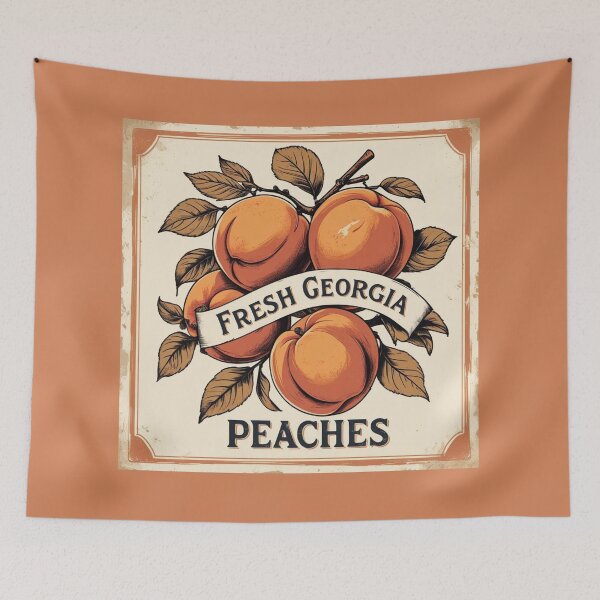 Item preview, Fresh Georgia Peaches designed and sold by Rue Market.