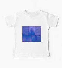 A high power electric line and pylon Baby Tee
