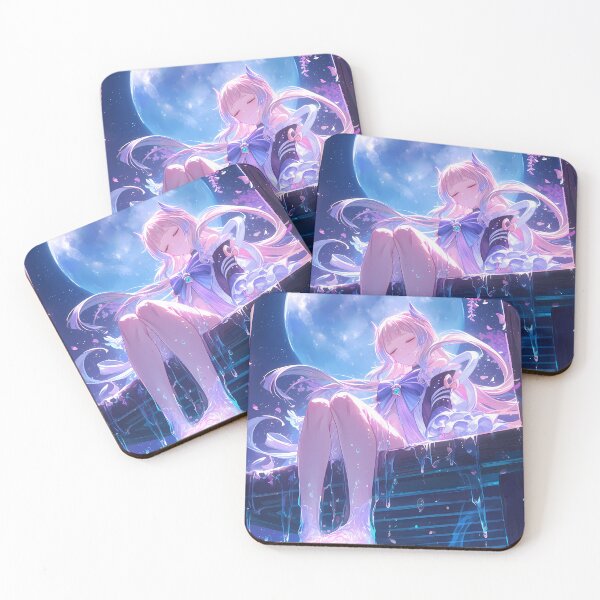 Item preview, Sangonomiya Kokomi Genshin Impact Game Moonlit Wisteria Strategy designed and sold by mildaclairmo.