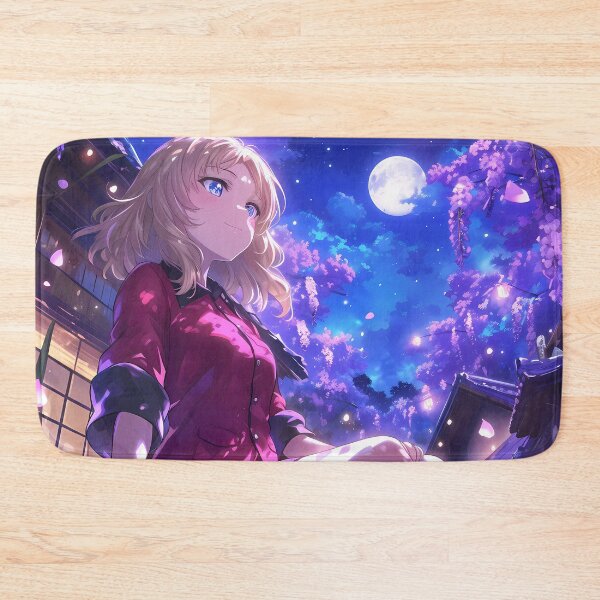 Item preview, Katyusha Yukata Wisteria Night Water Girls und Panzer Anime designed and sold by mildaclairmo.