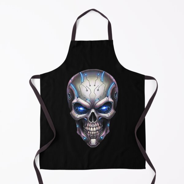Item preview, Cráneo alienígena con textura metálica designed and sold by TheSkullRoom.