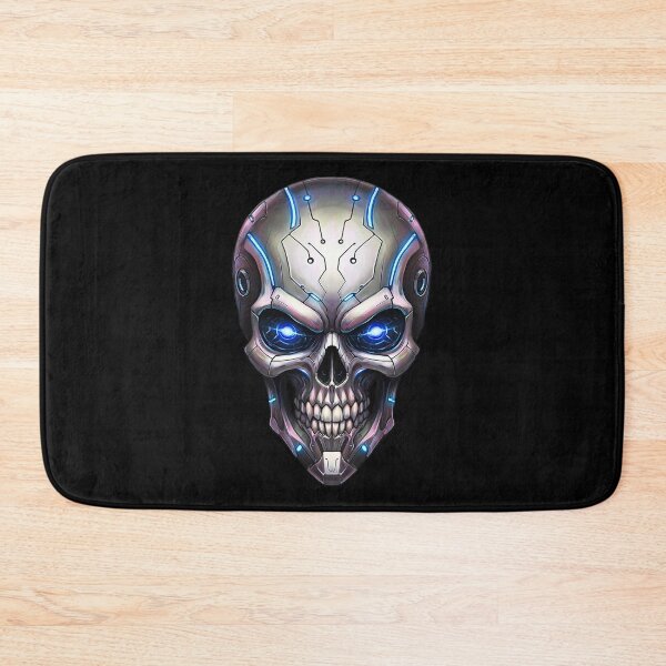 Item preview, Alien skull with metallic texture designed and sold by TheSkullRoom.