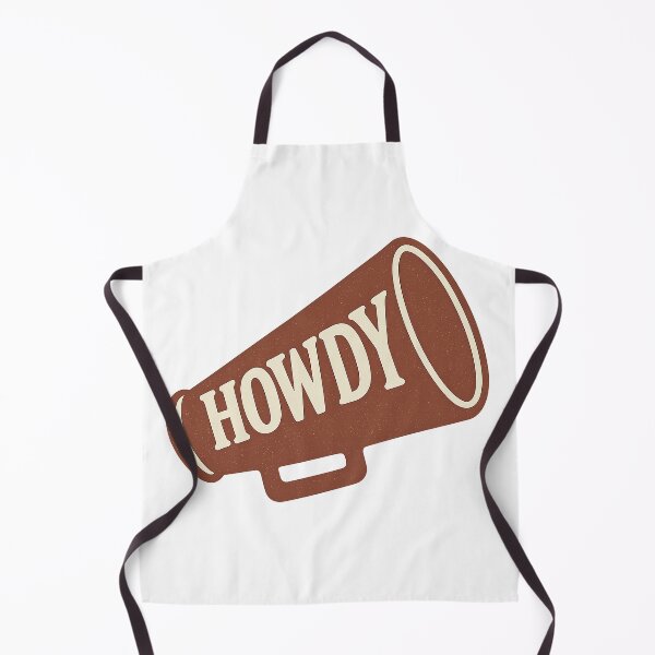 Item preview, Texas Midnight Yell Megaphone Block Print Graphic designed and sold by OldSouthTraditions.