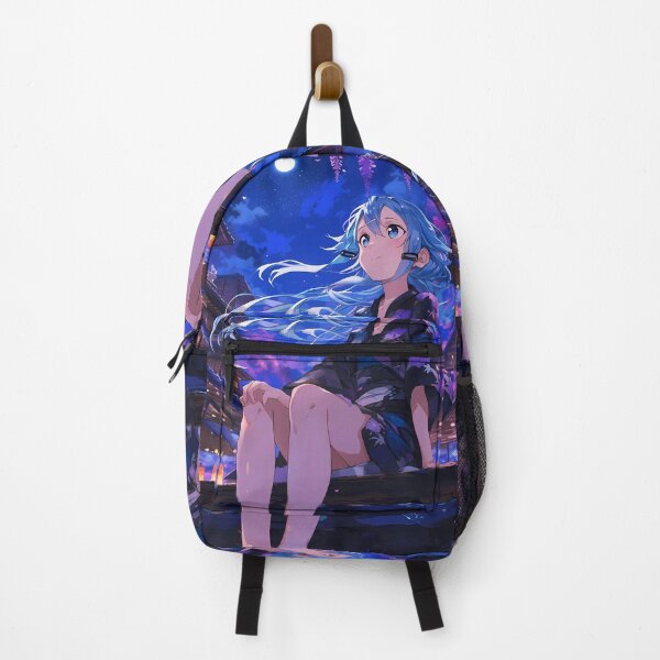 Item preview, Sinon Sword Art Online Anime Starry Wisteria Moon Embrace designed and sold by mildaclairmo.